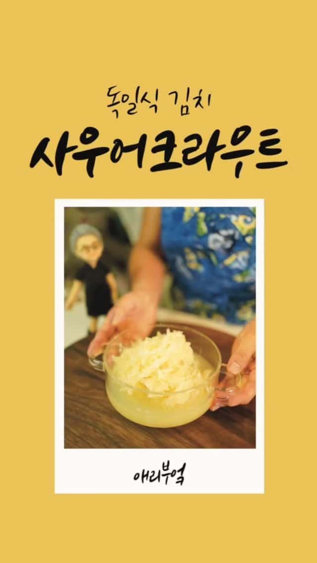 사우어크라우트 (독일식 김치) Thumbnail