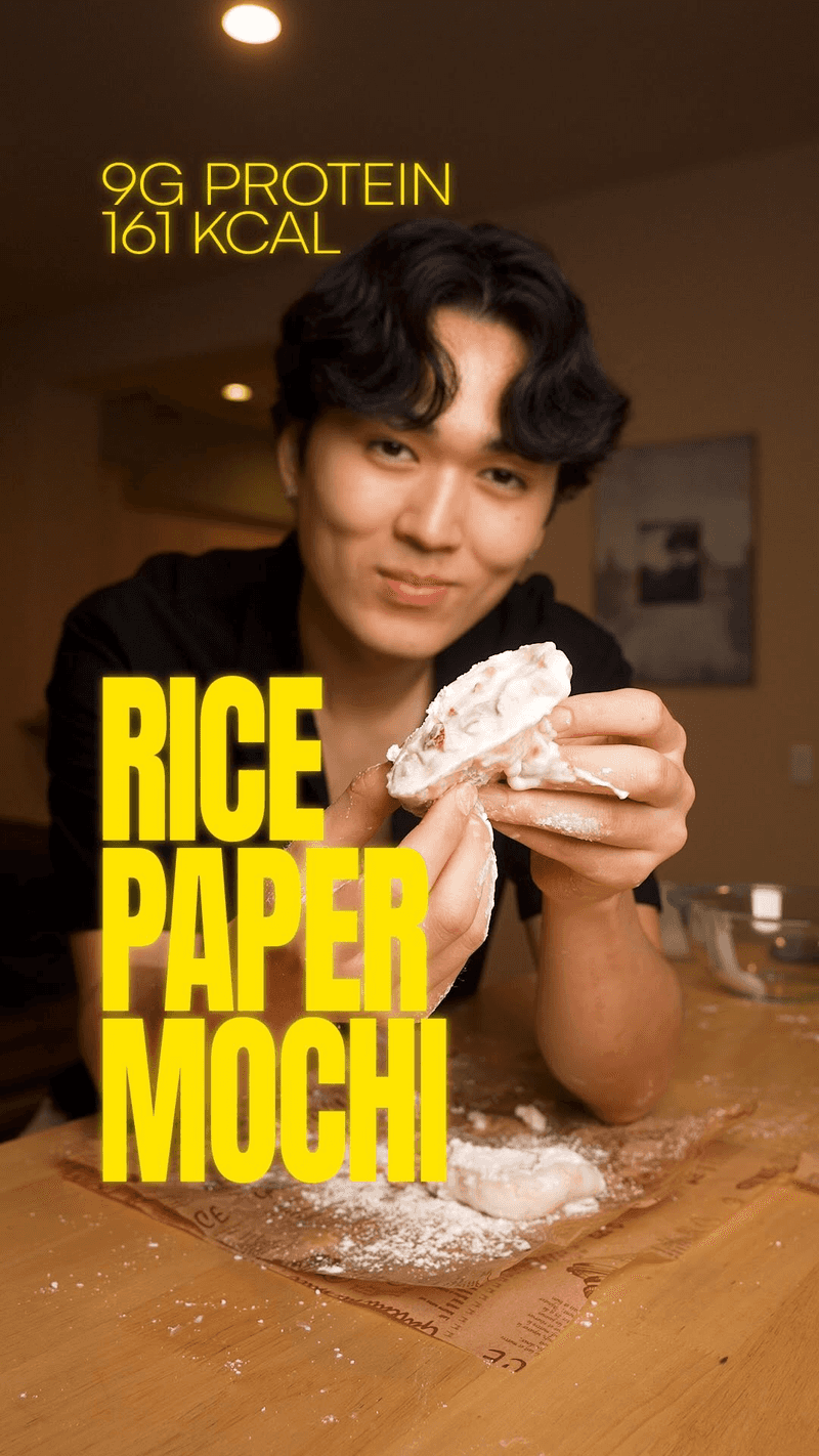 Healthy Rice Paper Mochi Thumbnail