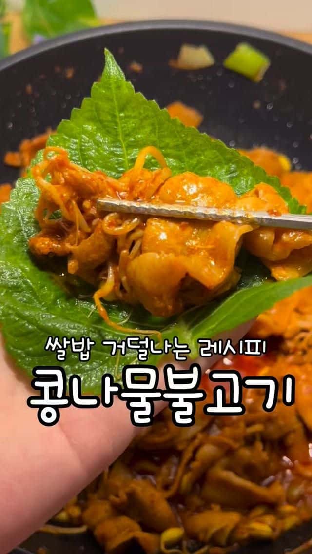 밥도둑 콩나물 불고기 (콩불) Thumbnail