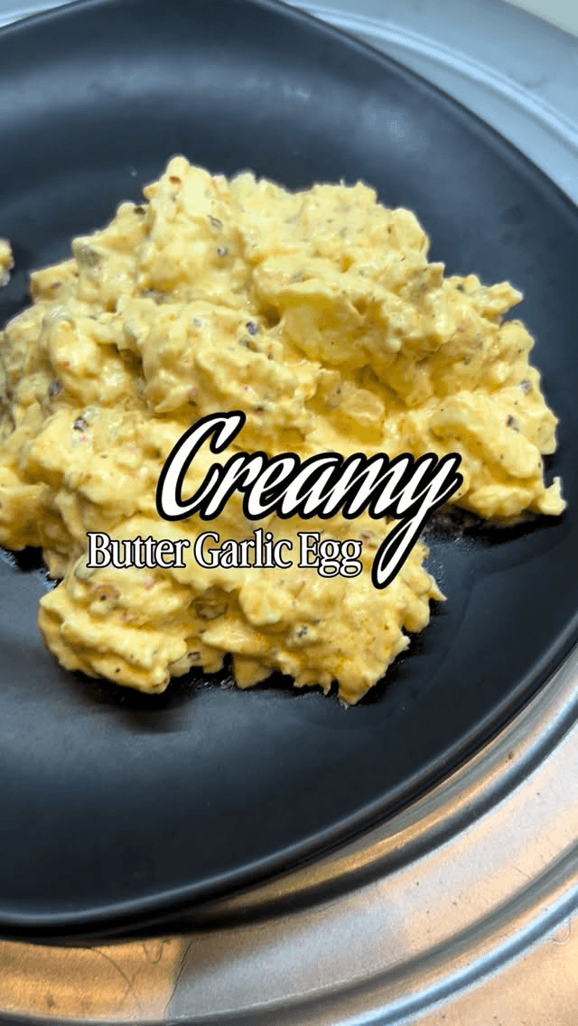 Creamy Butter Garlic Eggs Thumbnail