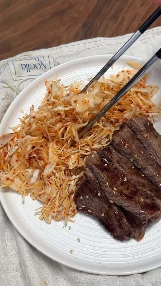 초간단 양배추 절이 Thumbnail