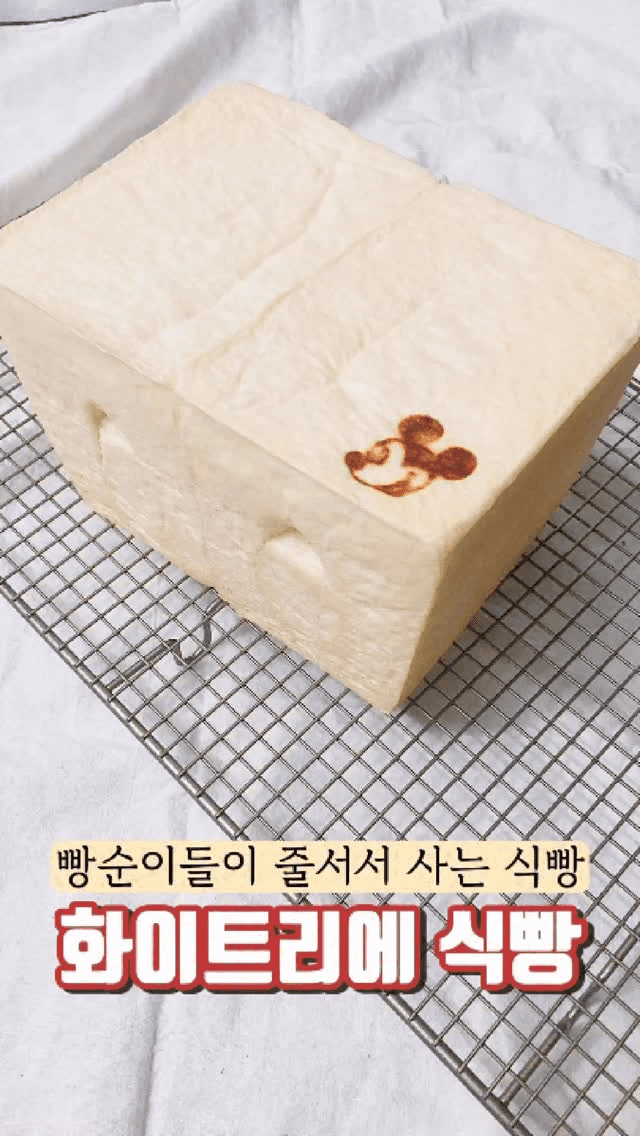 겉까지 하얀 화이트리에 식빵 Thumbnail
