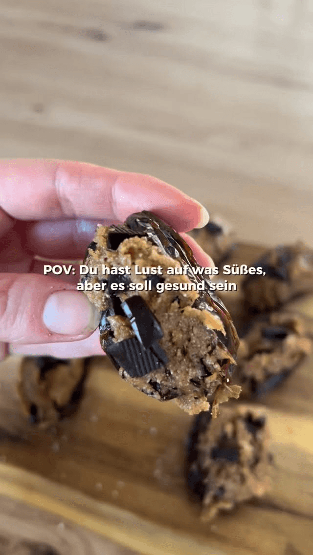 Cookie Dough Gefüllte Datteln Thumbnail