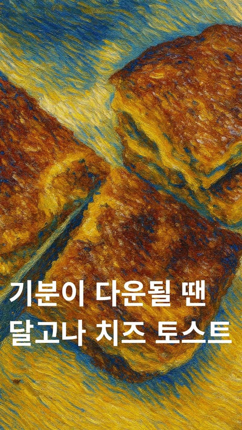 달고나 치즈 토스트 레시피 Thumbnail