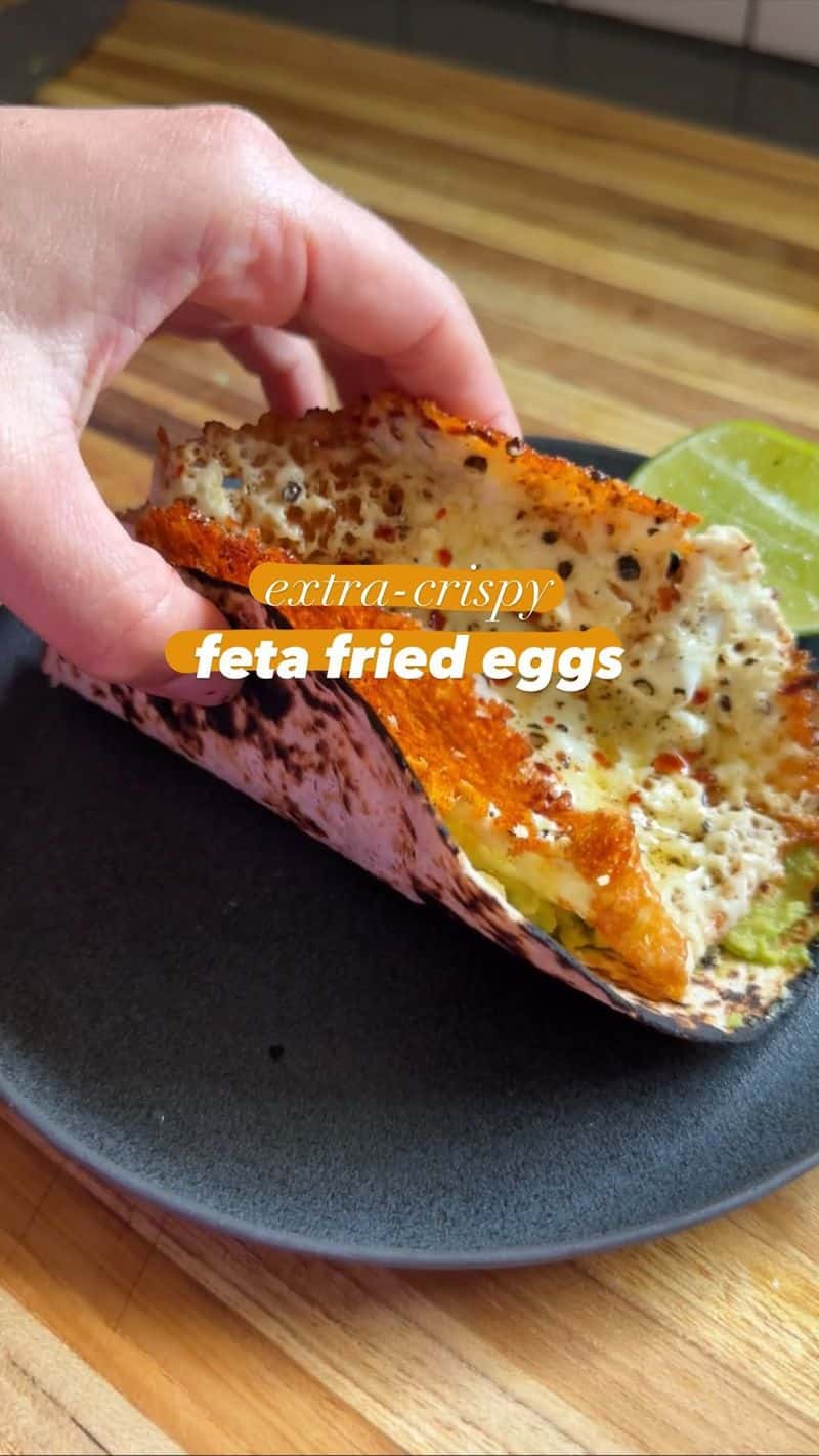 초간단 바삭한 페타치즈 계란 프라이 Thumbnail