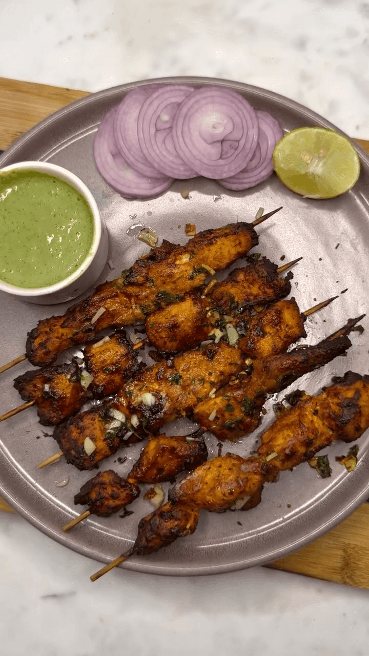 Butter Garlic Chicken Kebab