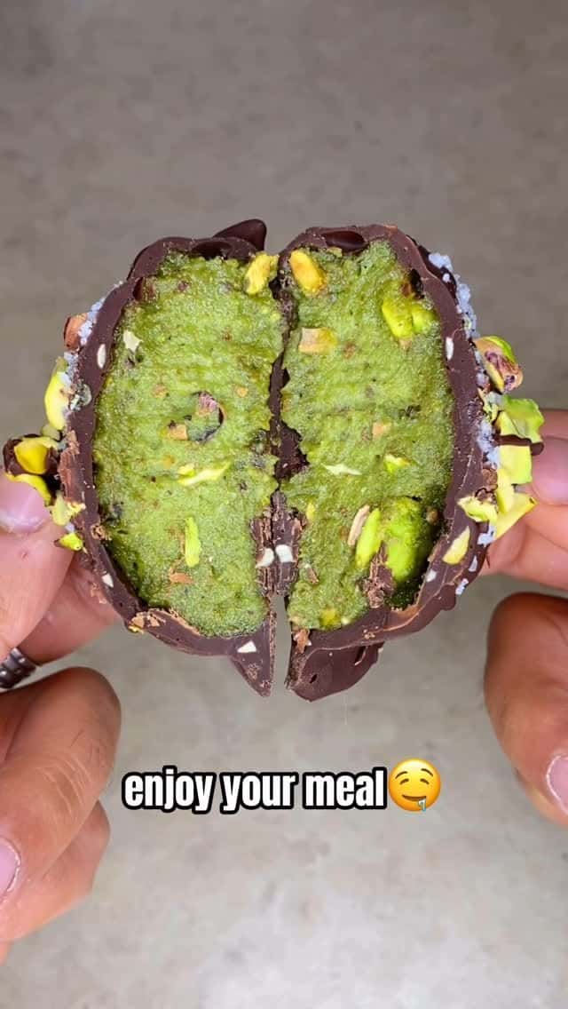 피스타치오 초콜릿 스쿱 Thumbnail