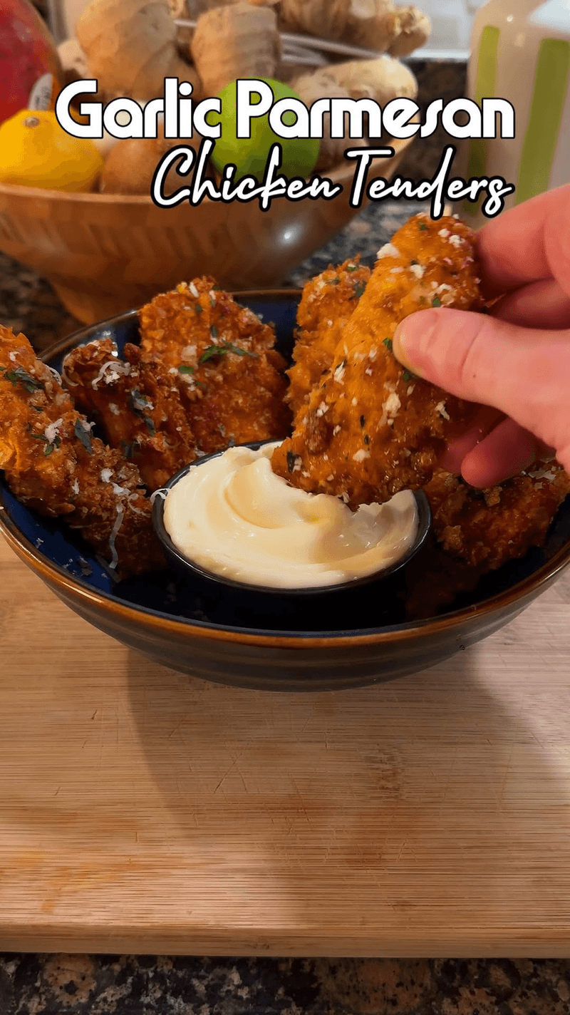 Garlic Parmesan Chicken Tenders Thumbnail