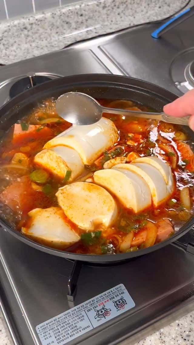 스팸 순두부찌개 Thumbnail