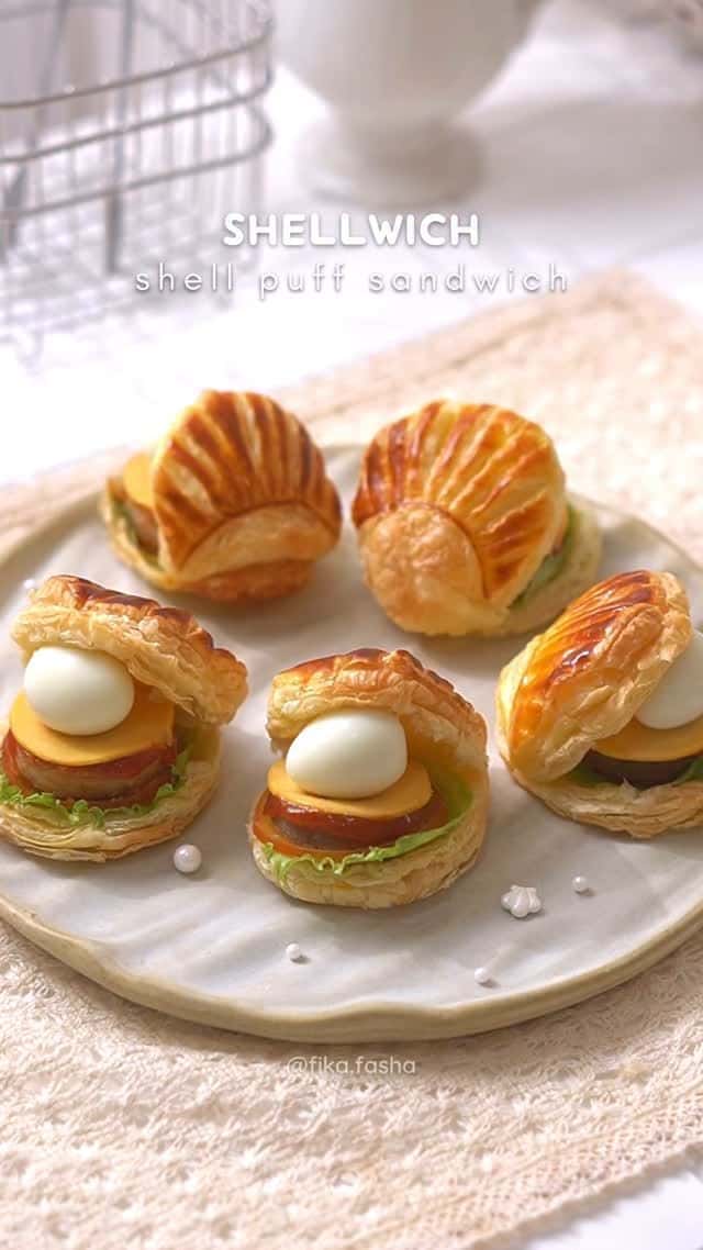 쉘위치 (조개 퍼프 샌드위치) Thumbnail