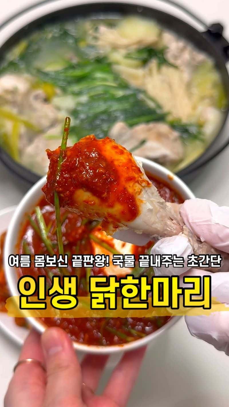 인생 닭한마리 레시피 Thumbnail