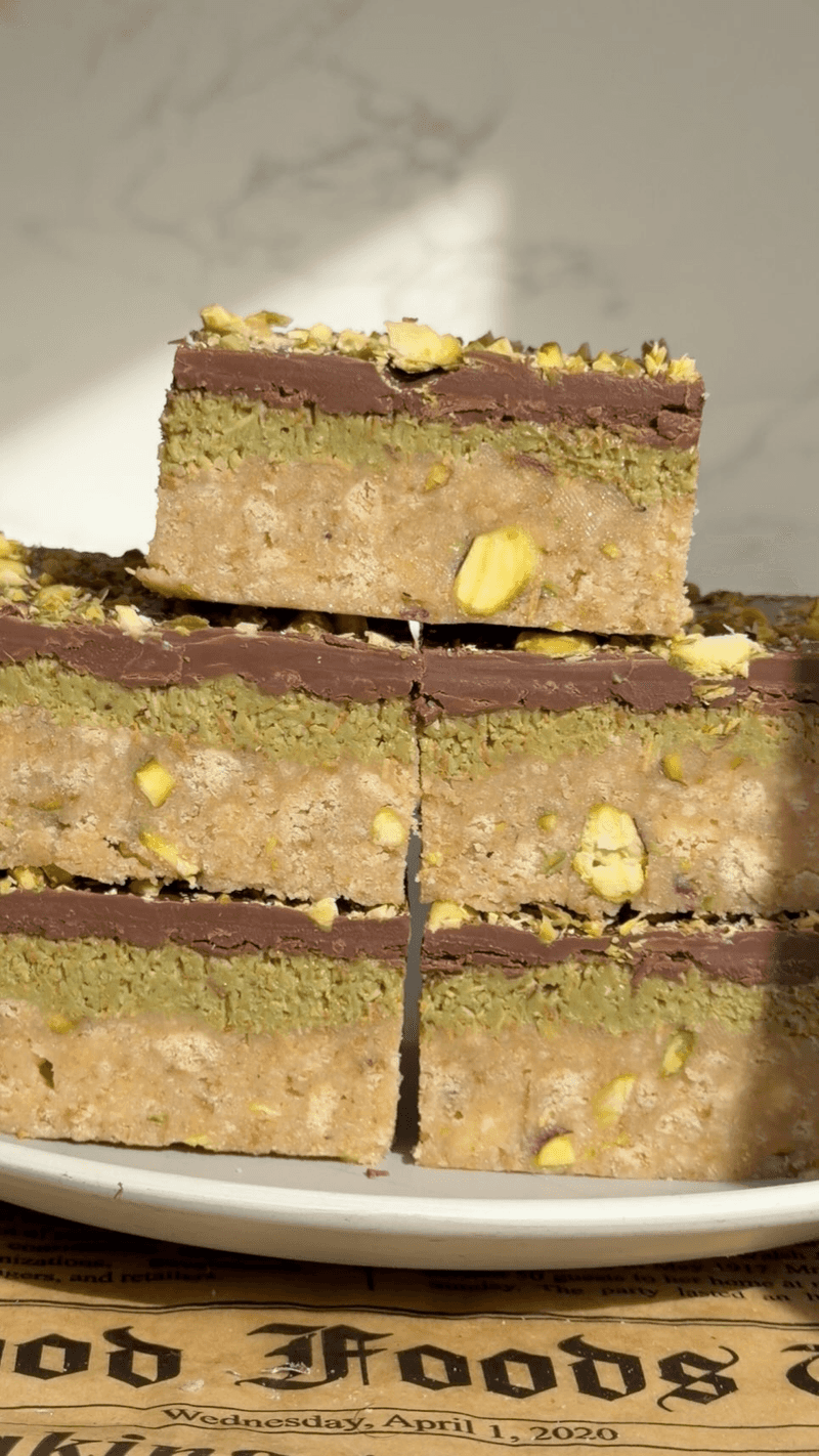 두바이 초콜릿 노베이크 바 Thumbnail