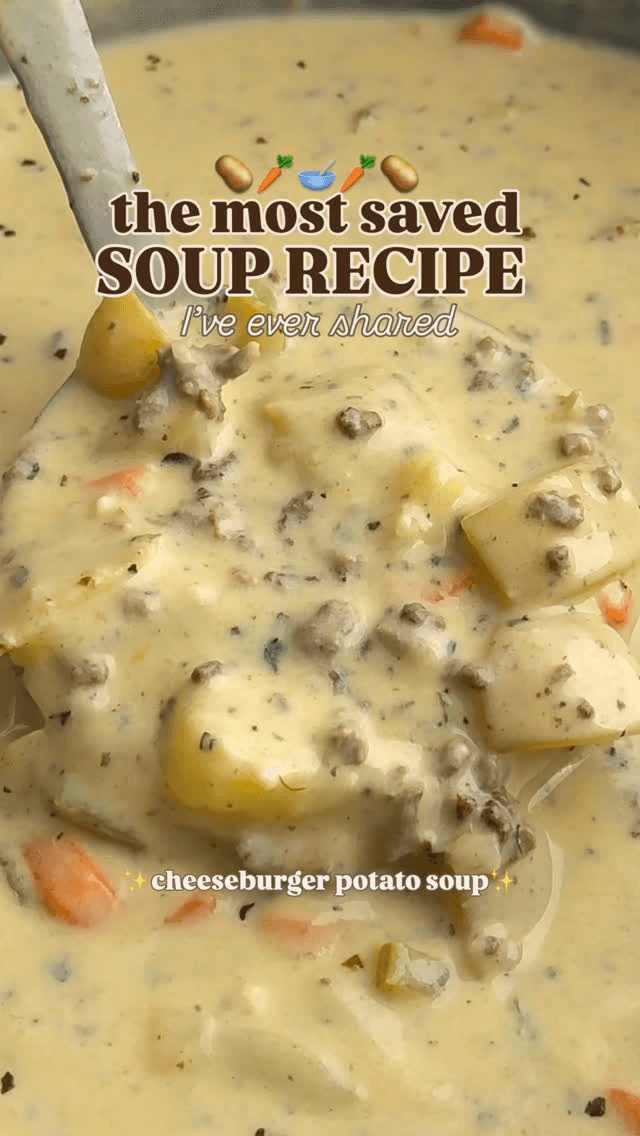 치즈버거 감자 수프 Thumbnail