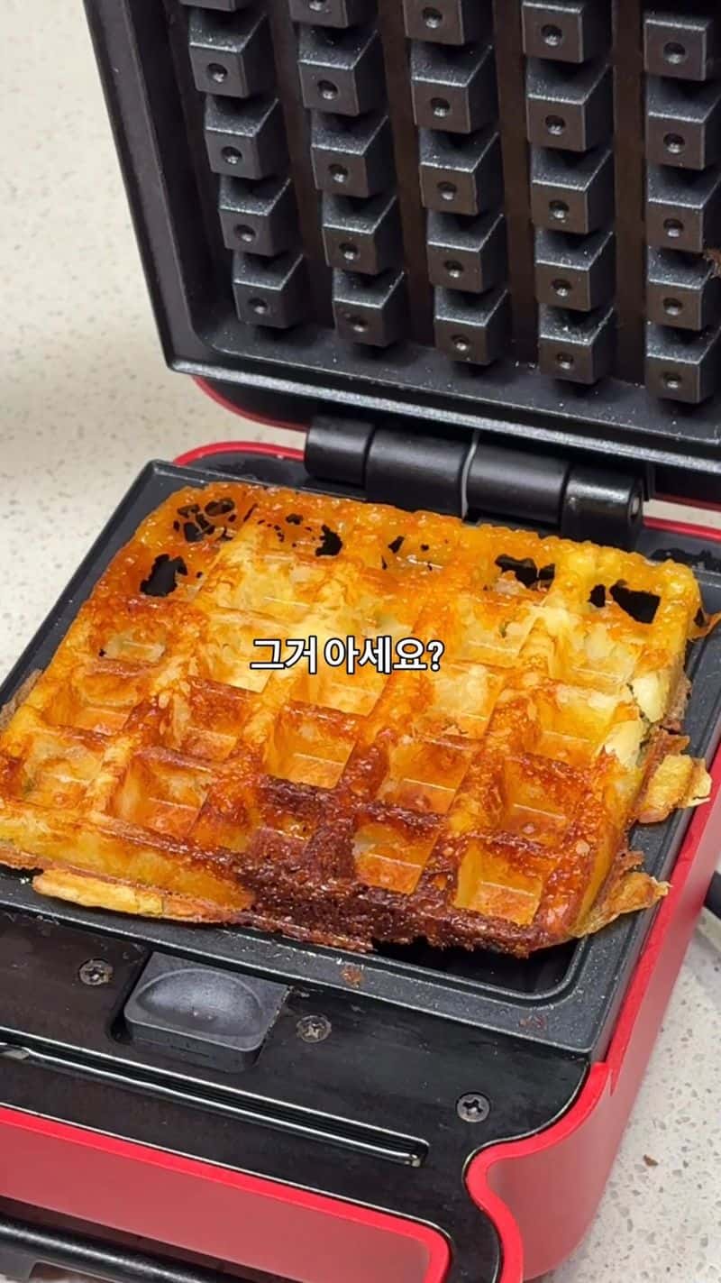 바삭한 감자 와플 Thumbnail