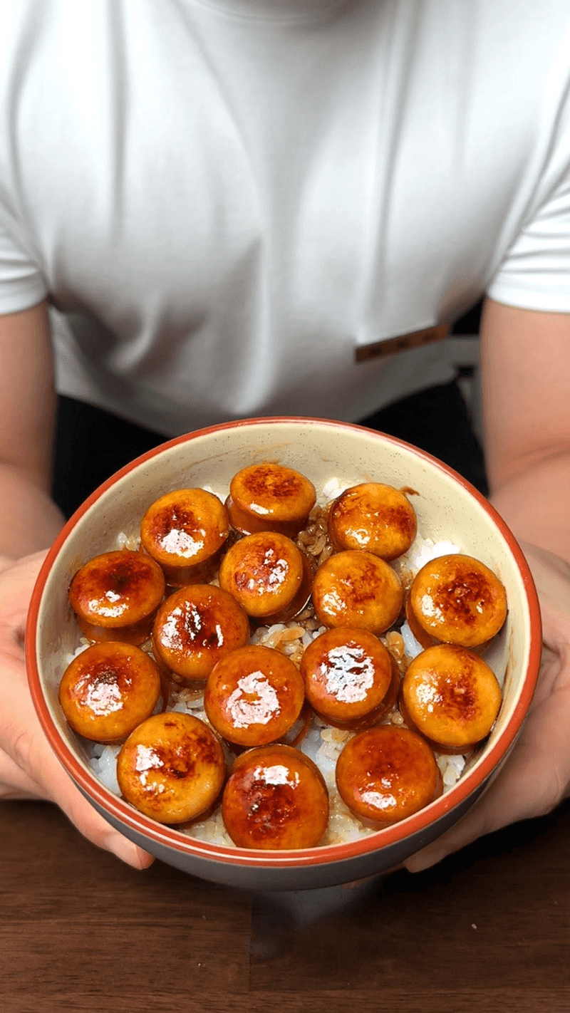 초간단 소세지 덮밥 Thumbnail