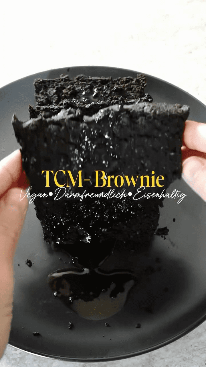 TCM-Brownie: Vegan, darmfreundlich und eisenhaltig Thumbnail