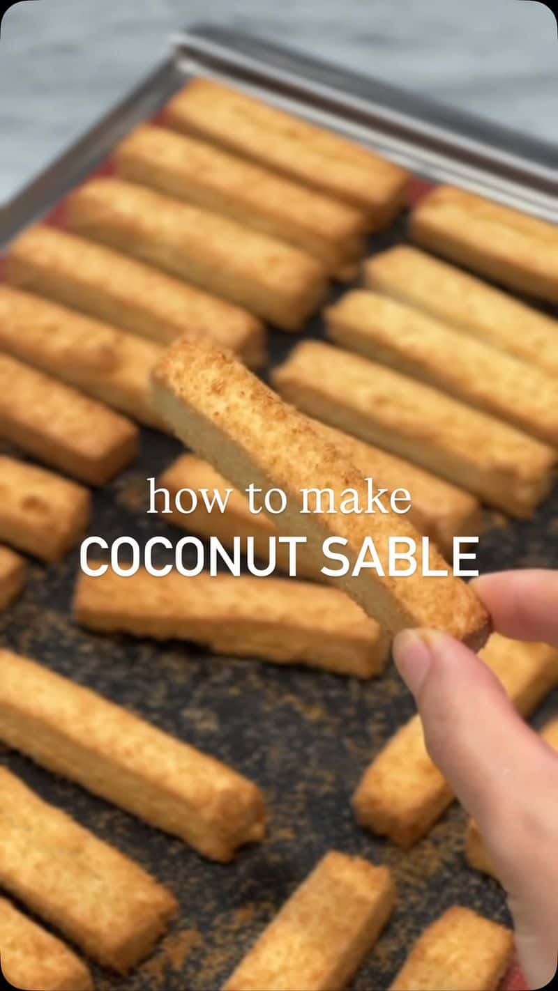 코코넛 사블레 Thumbnail