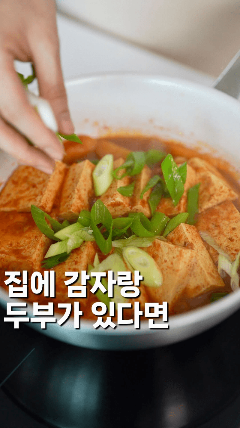 고기 없이도 맛있는 두부 감자 조림 Thumbnail