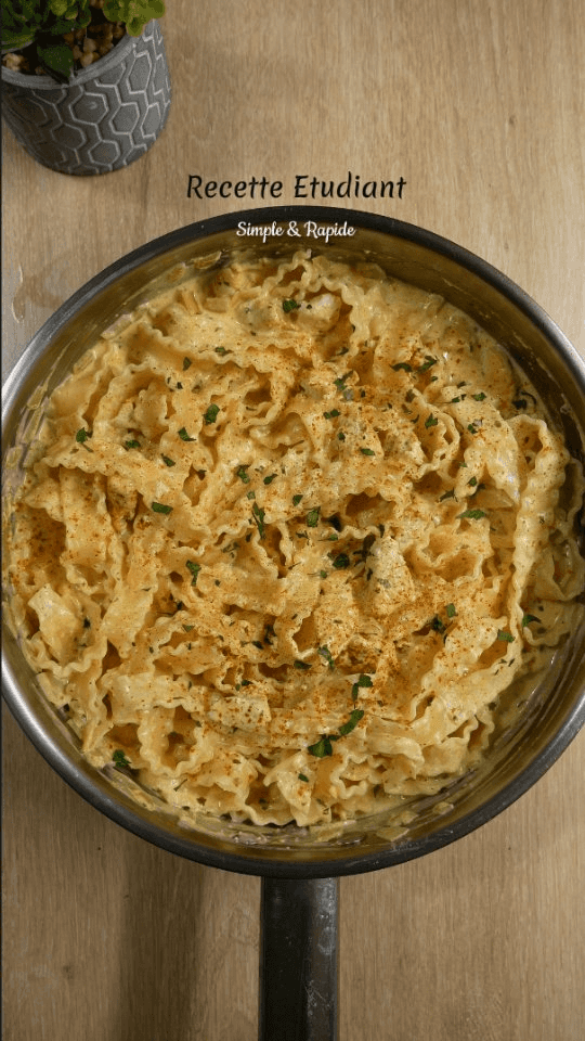 Chicken Pasta with Boursin Sauce Recipe Thumbnail