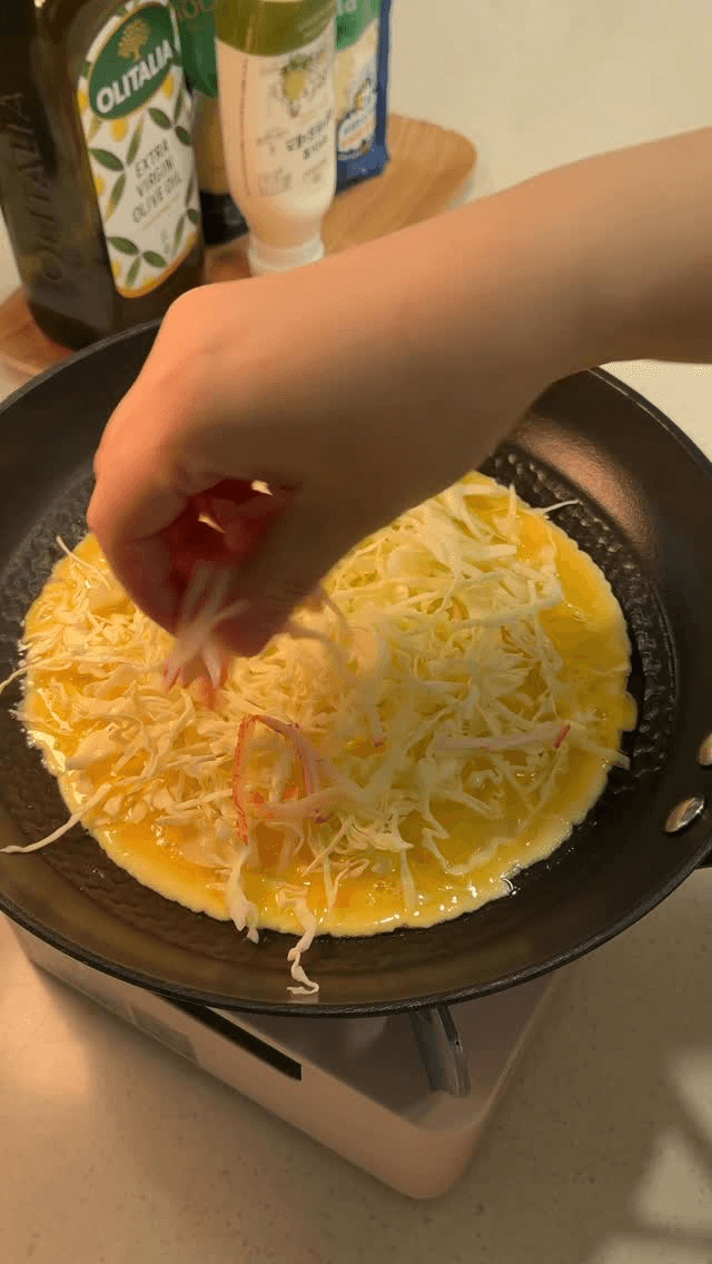 초간단 양배추 오믈렛 Thumbnail