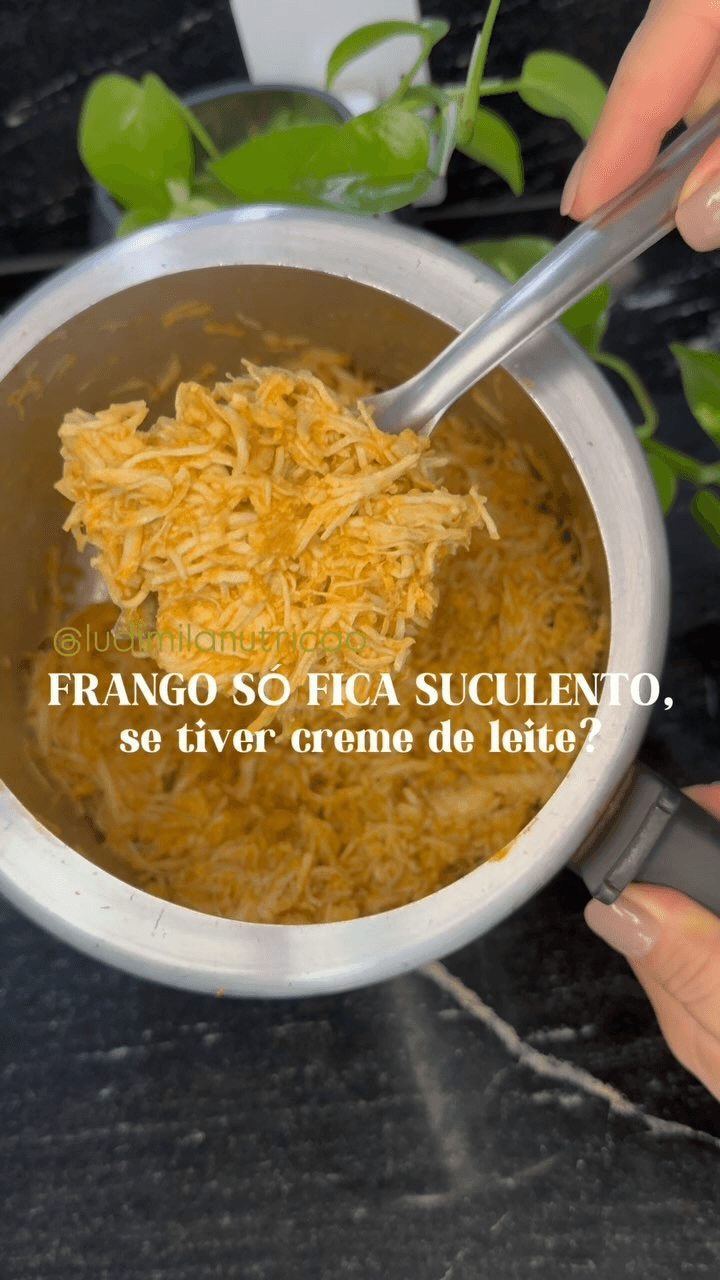 Succulent Shredded Chicken Without Cream