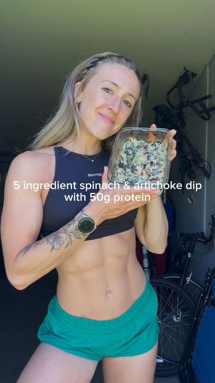 단백질 50g, 5가지 재료로 만드는 시금치 아티초크 딥 Thumbnail