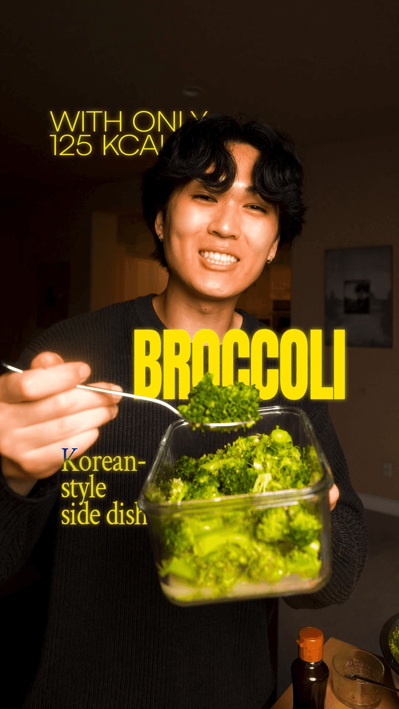 Korean Broccoli Side Dish (Banchan) Thumbnail