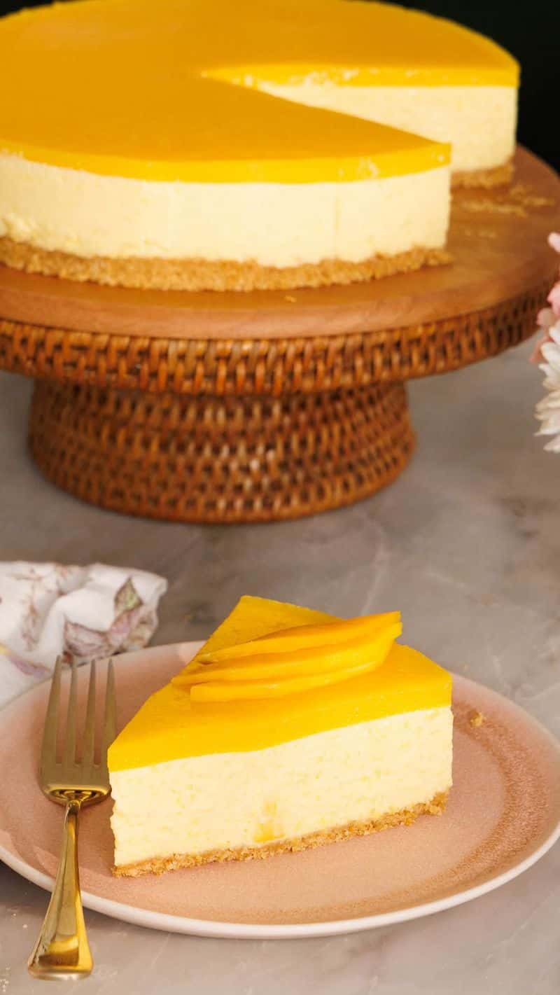 노오븐 망고 치즈케이크 Thumbnail