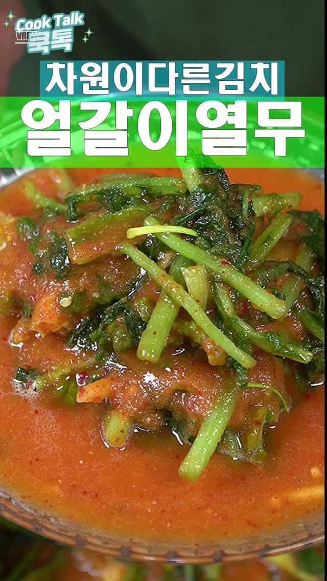 국물이 끝내주는 얼갈이 열무김치 황금레시피 Thumbnail