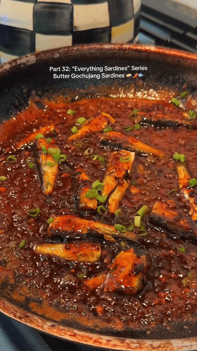 Butter Gochujang Sardines Thumbnail