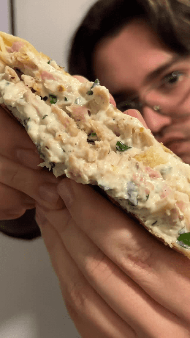 Wraps de Pollo Cremoso Thumbnail