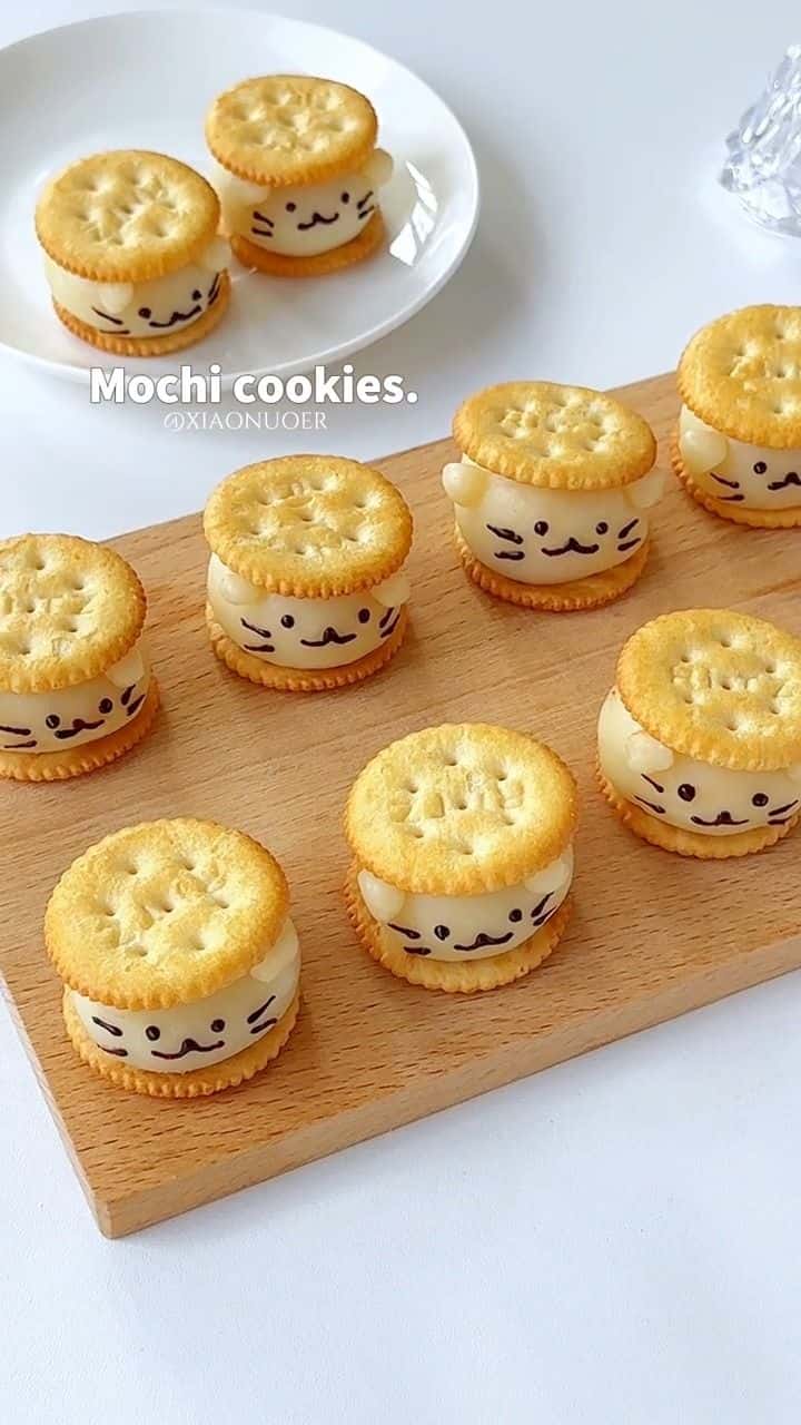 고양이 모찌 샌드 쿠키 Thumbnail