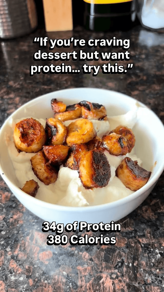 Protein-Dessert mit griechischem Joghurt Thumbnail