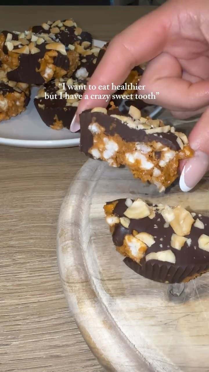 노베이크 크런치 초콜릿 피넛버터 라이스 컵 Thumbnail