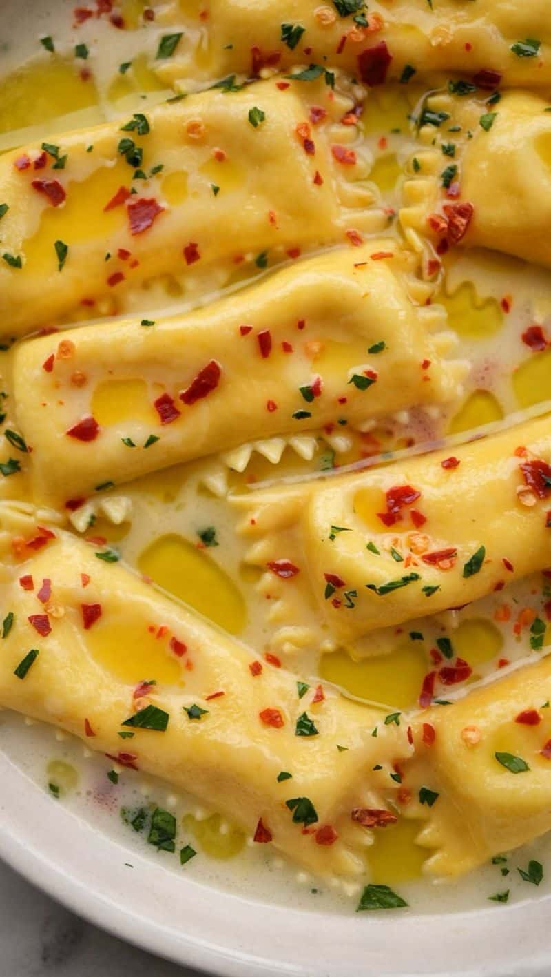 구운 마늘과 휘핑 리코타 아뇰로티 Thumbnail