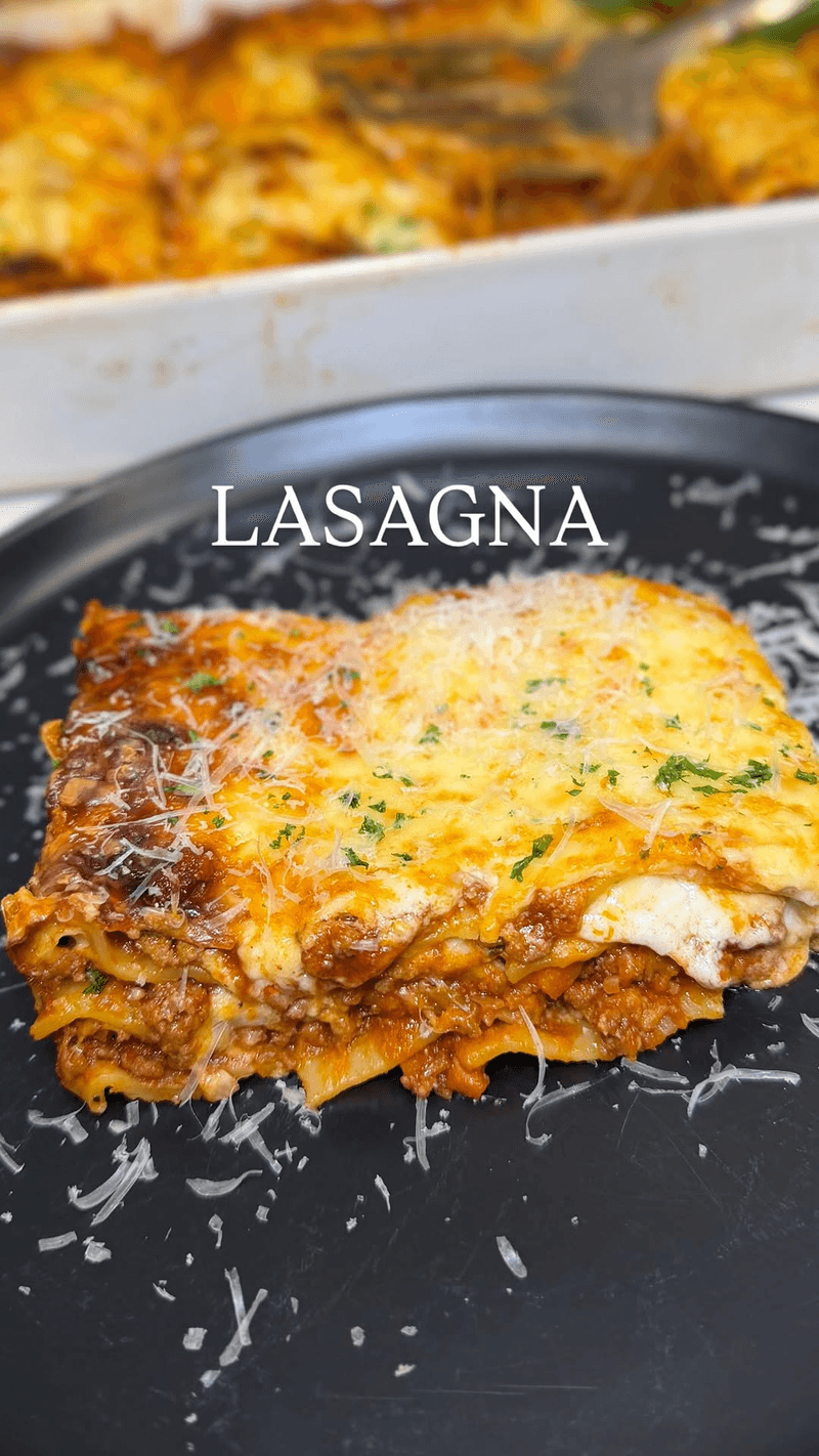 Authentic Italian Lasagna