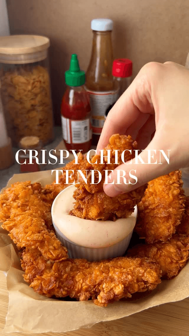 바삭하고 육즙 가득한 치킨 텐더 Thumbnail