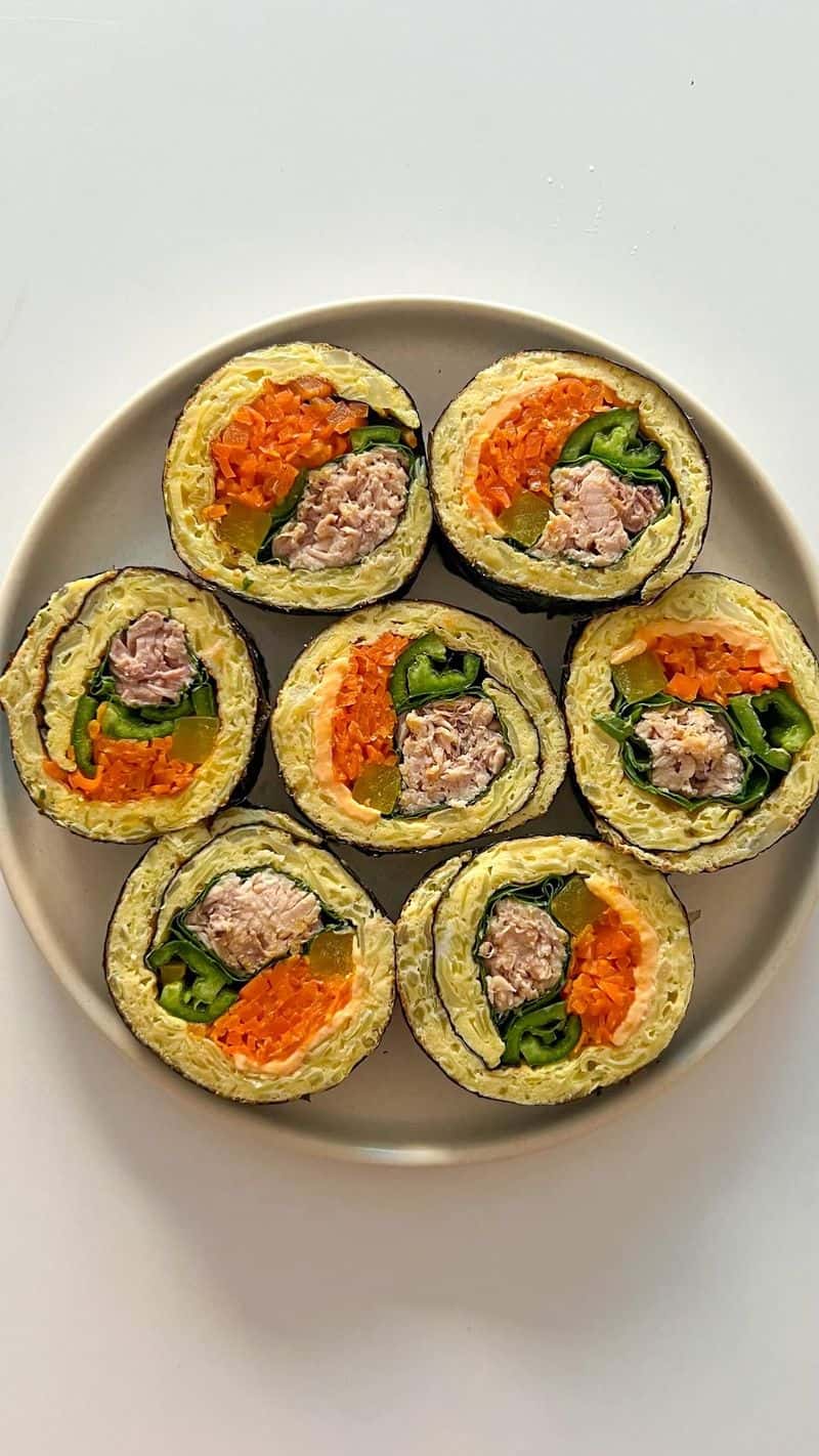 밥 없는 대왕 양배추 김밥 Thumbnail