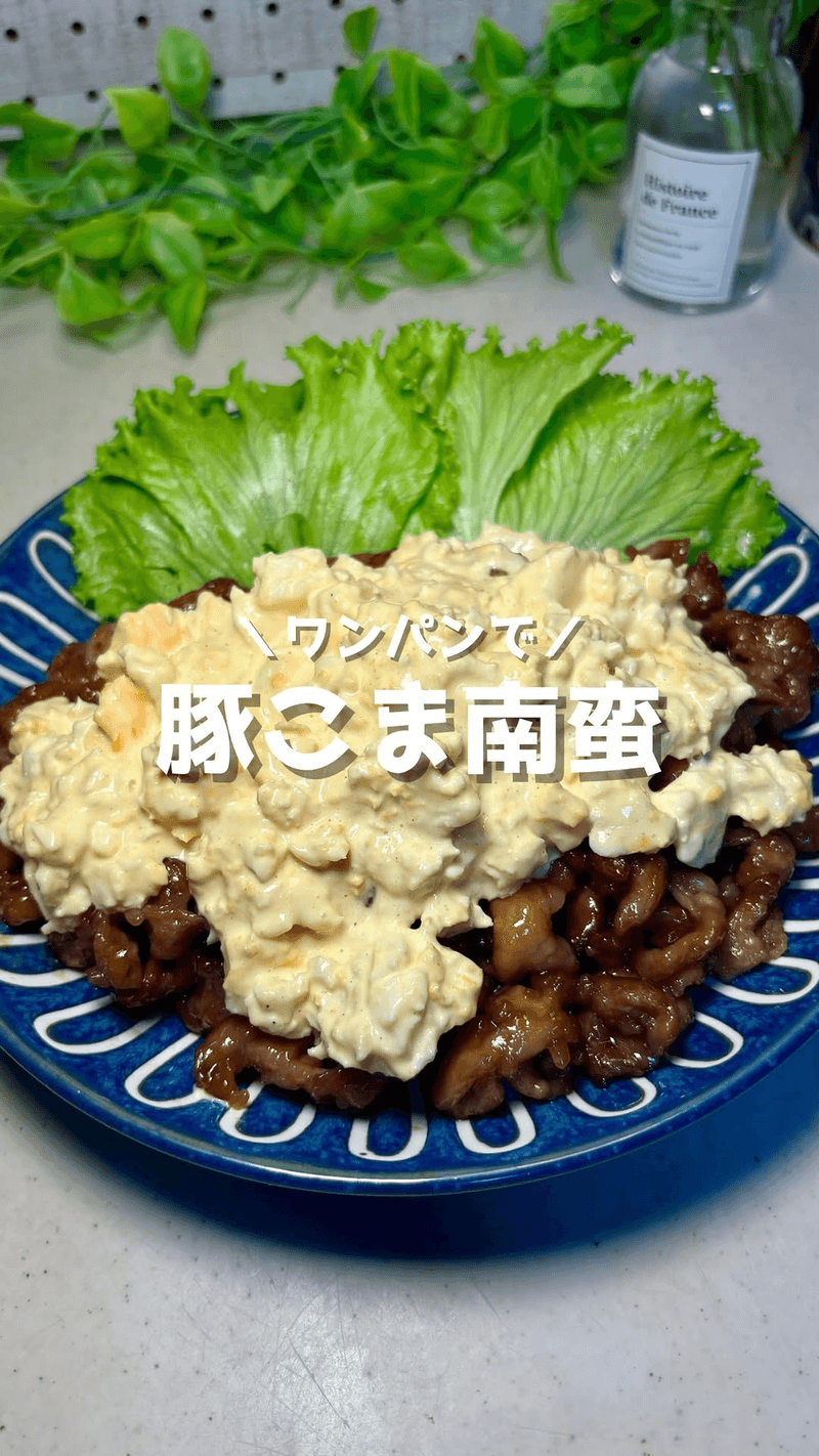 밥도둑! 돼지고기 자투리살 난반 Thumbnail