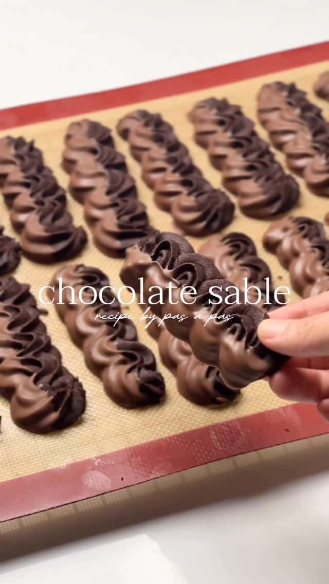 초콜릿 사블레 쿠키 Thumbnail