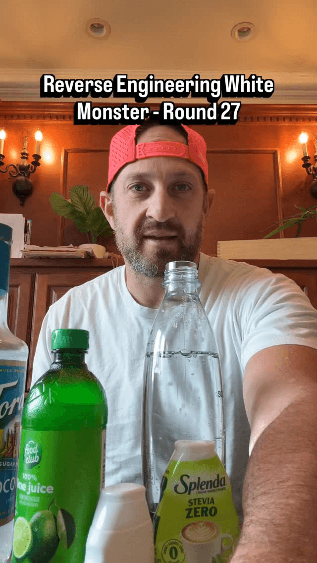 Reverse Engineering White Monster Drink Thumbnail