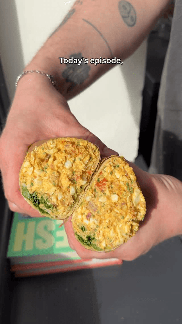 Knuspriger Speck und Ei High Protein Smash Thumbnail