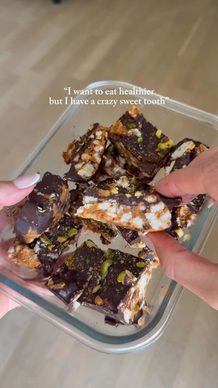 노오븐 바삭한 초콜릿 피넛버터 바크 Thumbnail