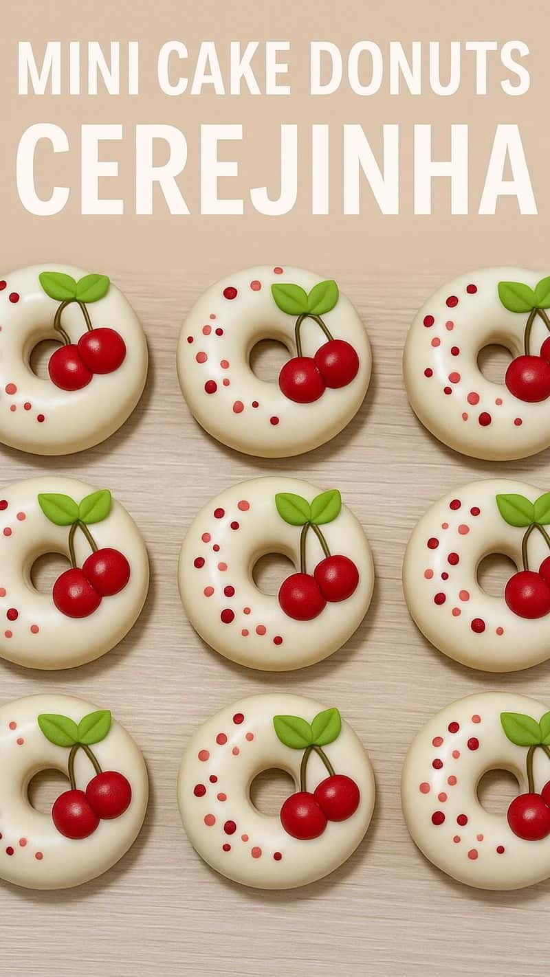 미니 체리 케이크 도넛 Thumbnail