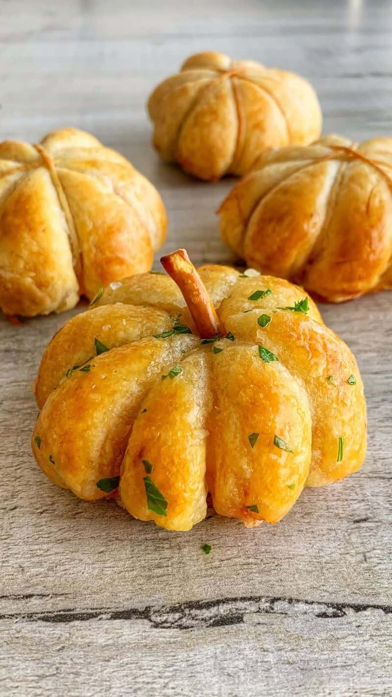 Pizza Stuffed Pumpkins