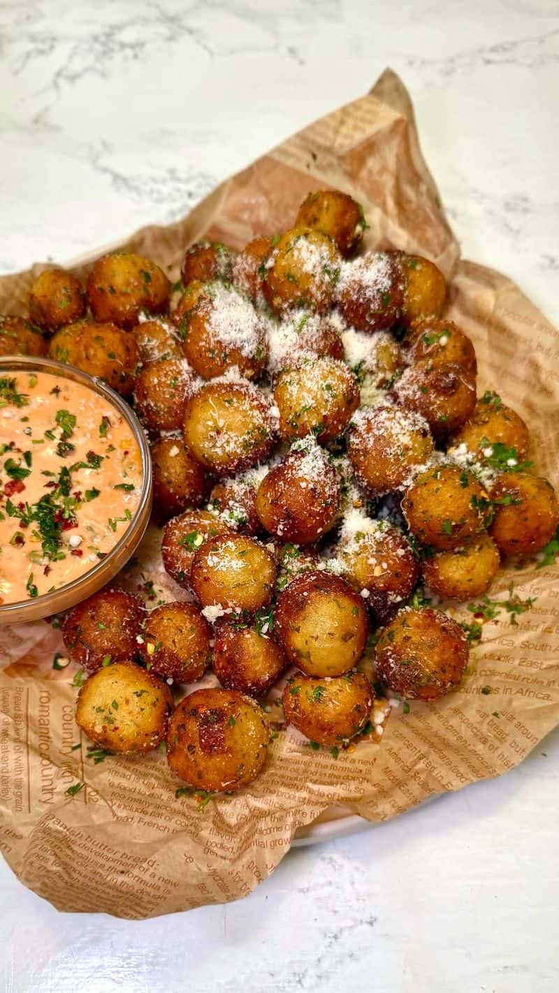 바삭한 감자 볼 Thumbnail