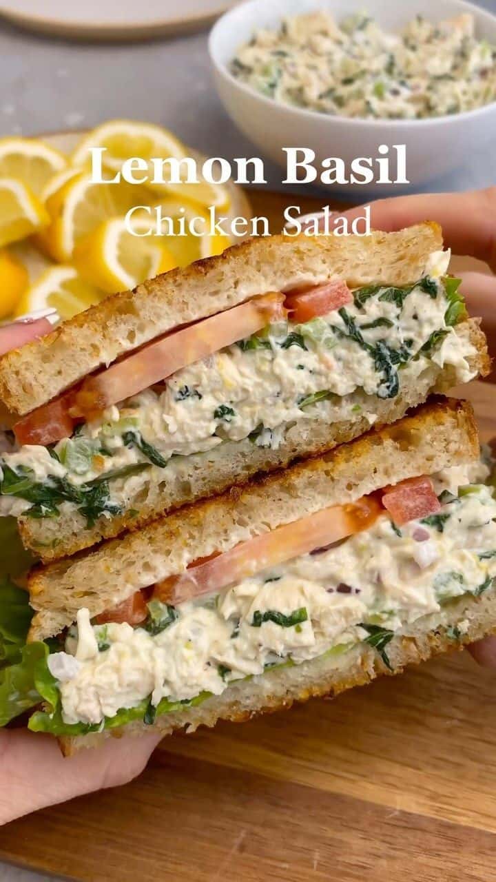 레몬 바질 치킨 샐러드 Thumbnail