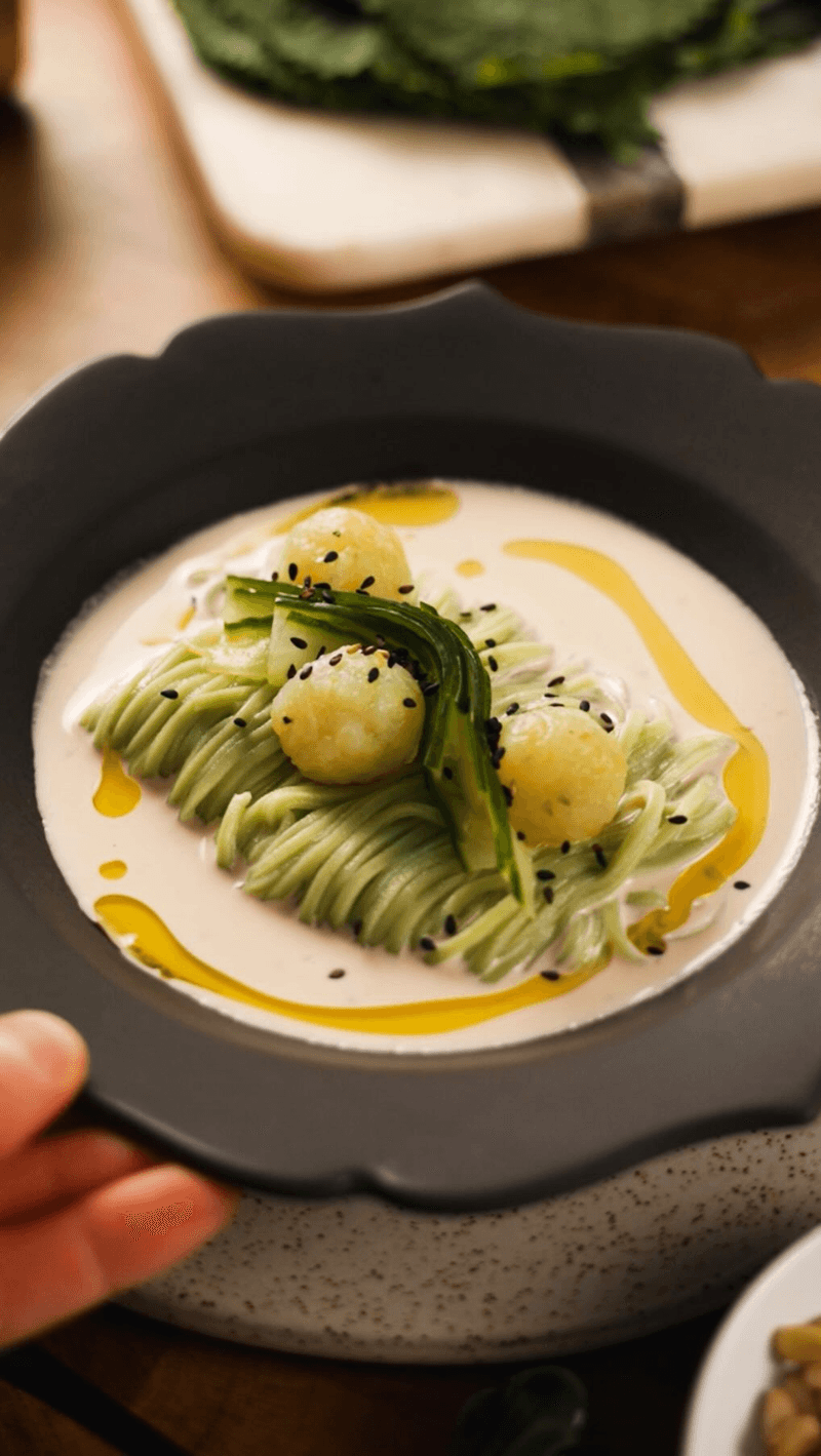 흑백요리사 순자 스님의 잣국수 Thumbnail