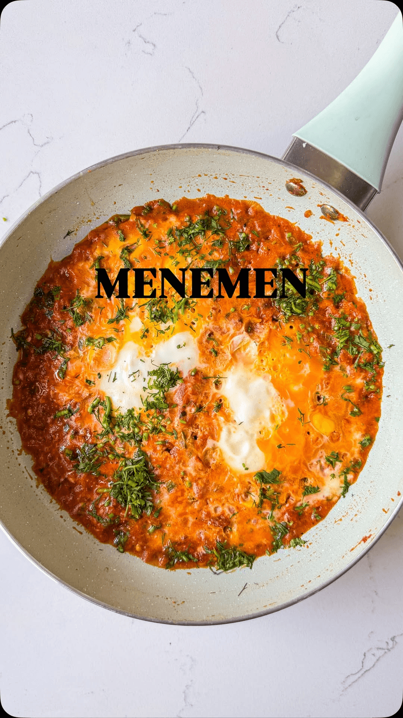 Menemen (Türkische Eier mit Tomaten) Thumbnail
