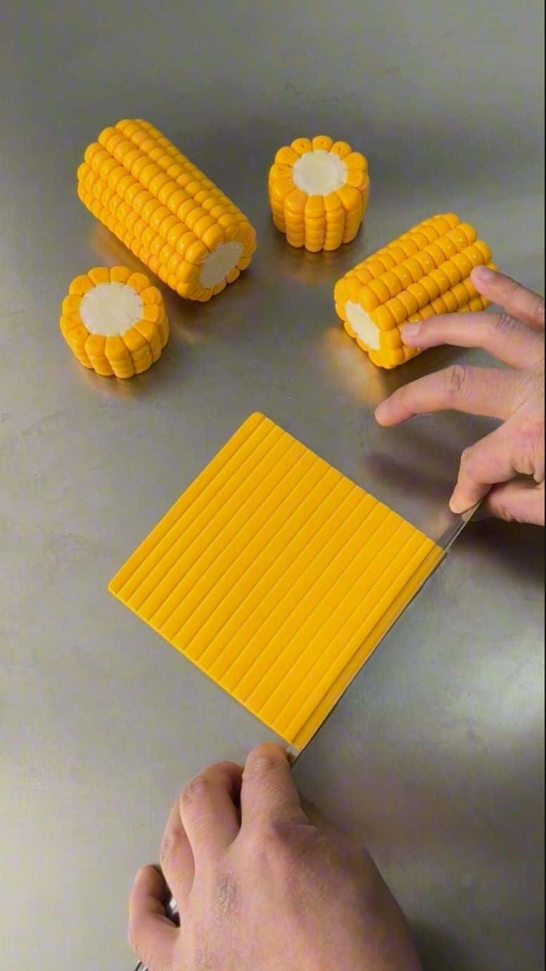 만두 반죽으로 만드는 예술: 옥수수와 공작 Thumbnail